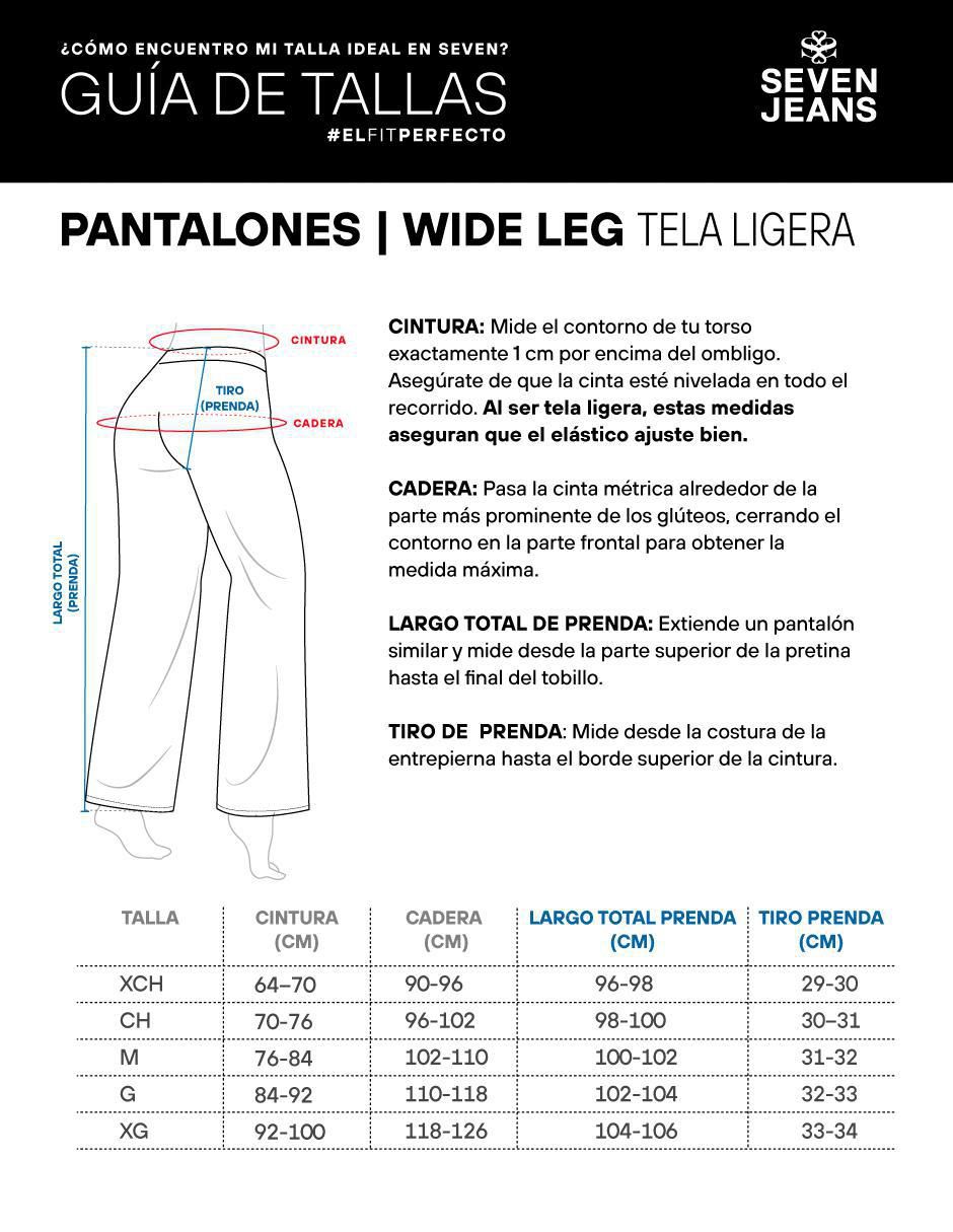 Pantalón wide leg para mujer 5