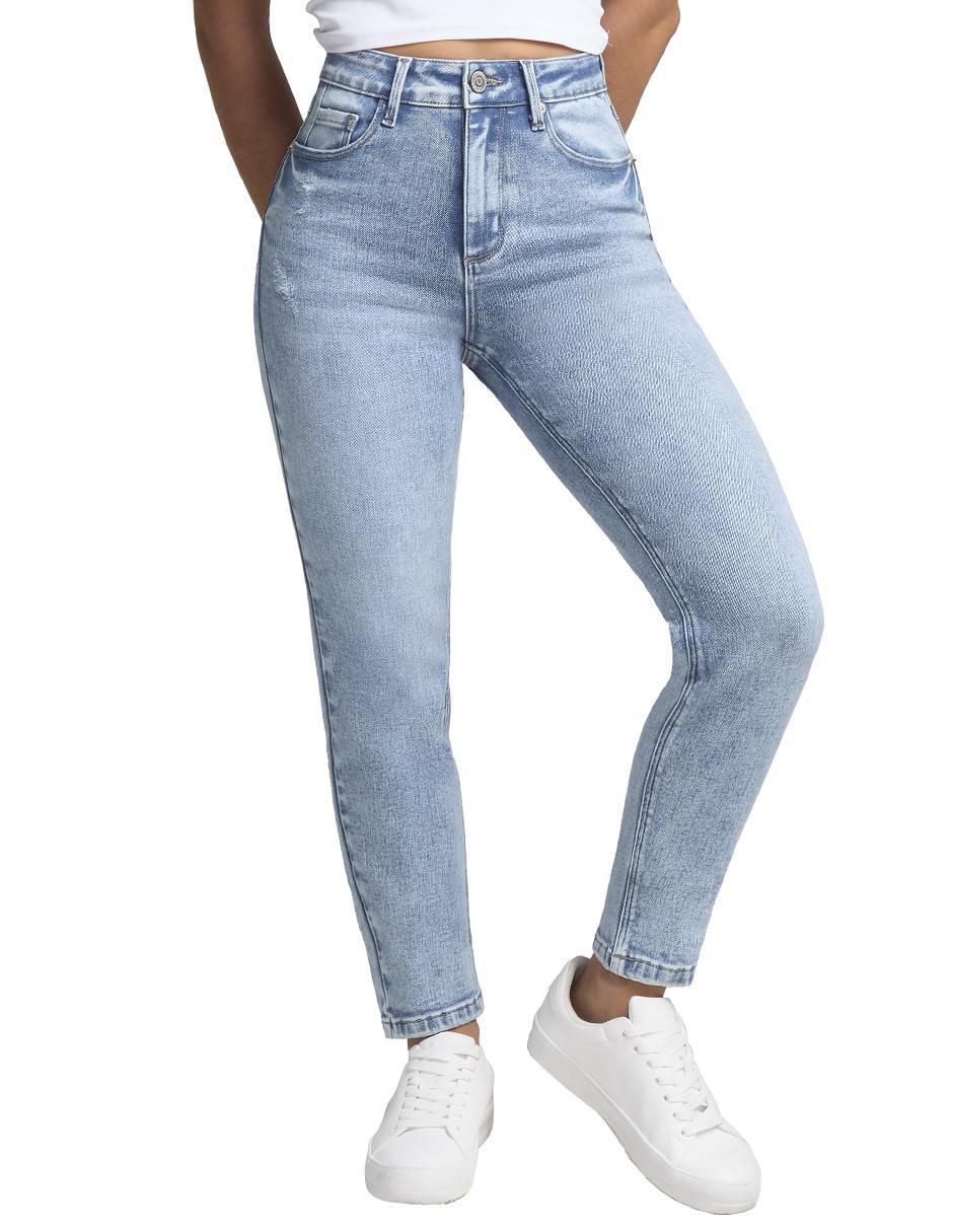 Jeans skinny cintura alta 4245STCL Sexy Siluette para mujer