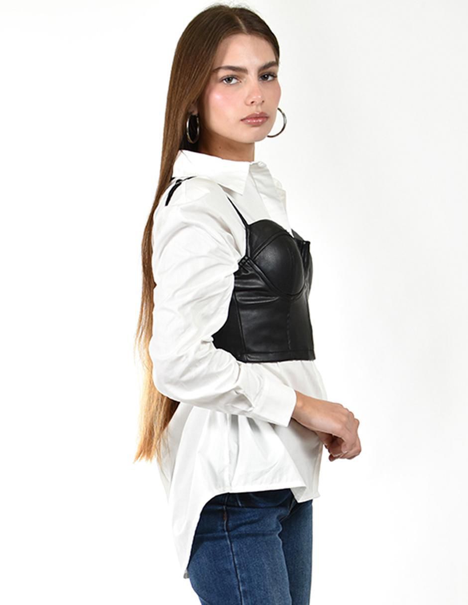 Top escote corazón tirante delgado 2