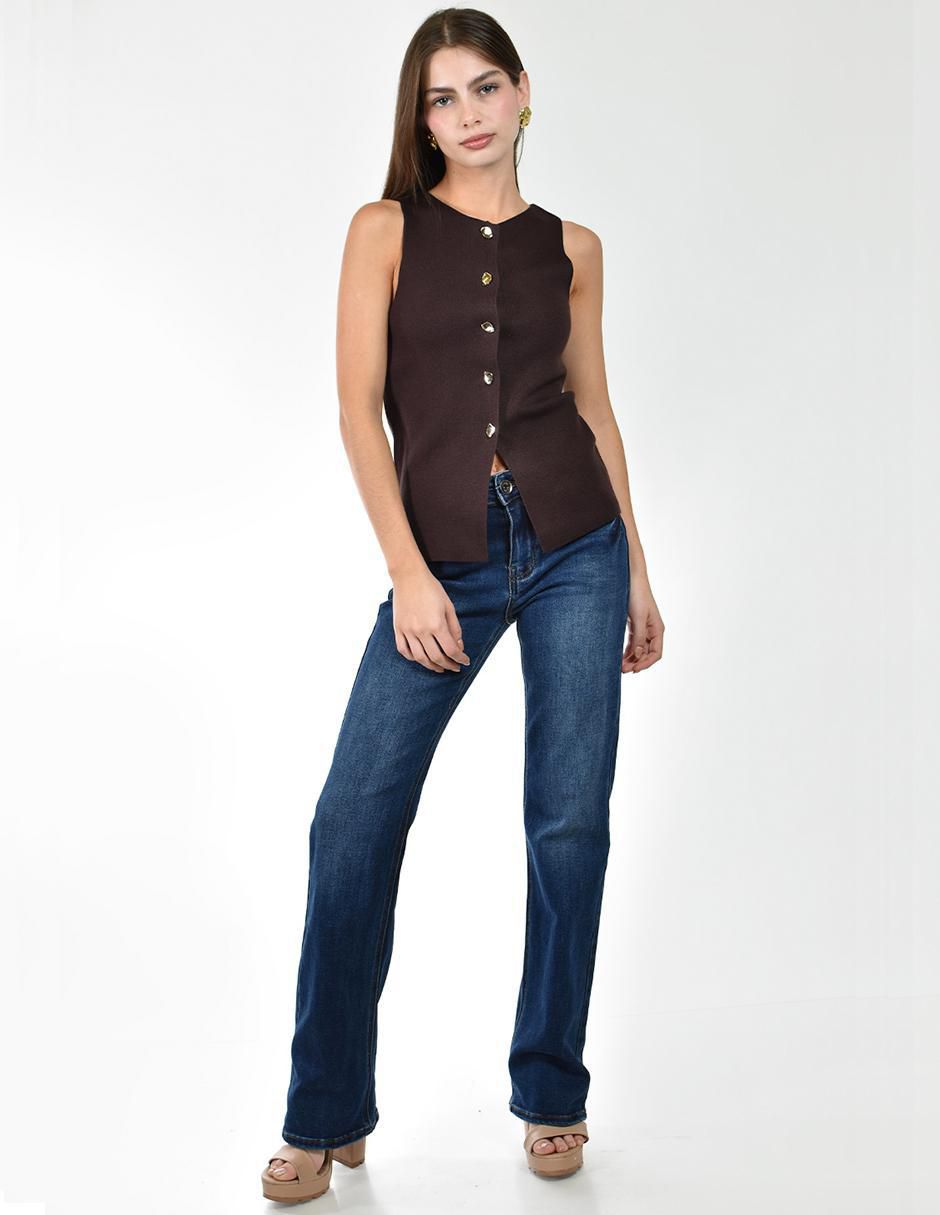 Blusa sin manga para mujer 5