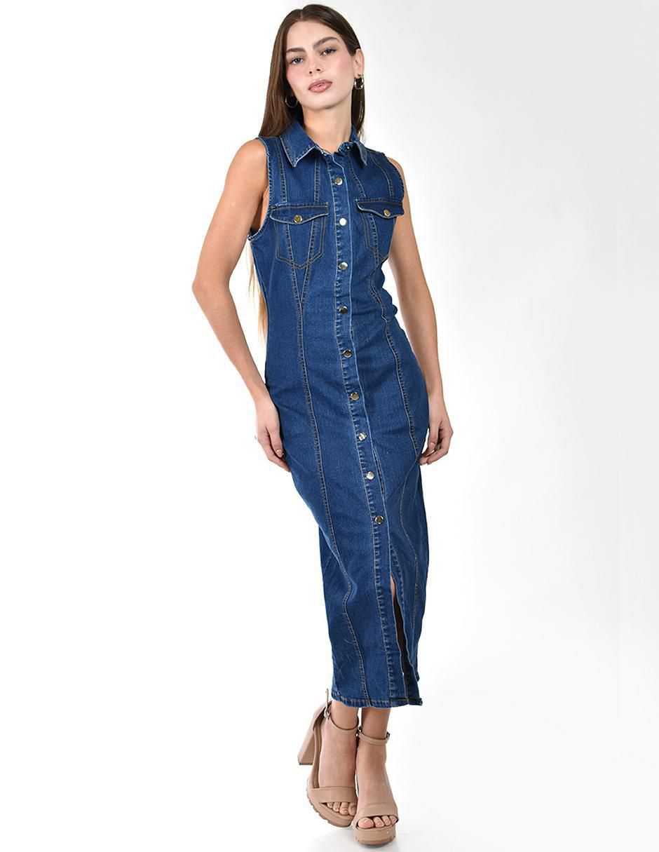 Vestido midi casual para mujer 5