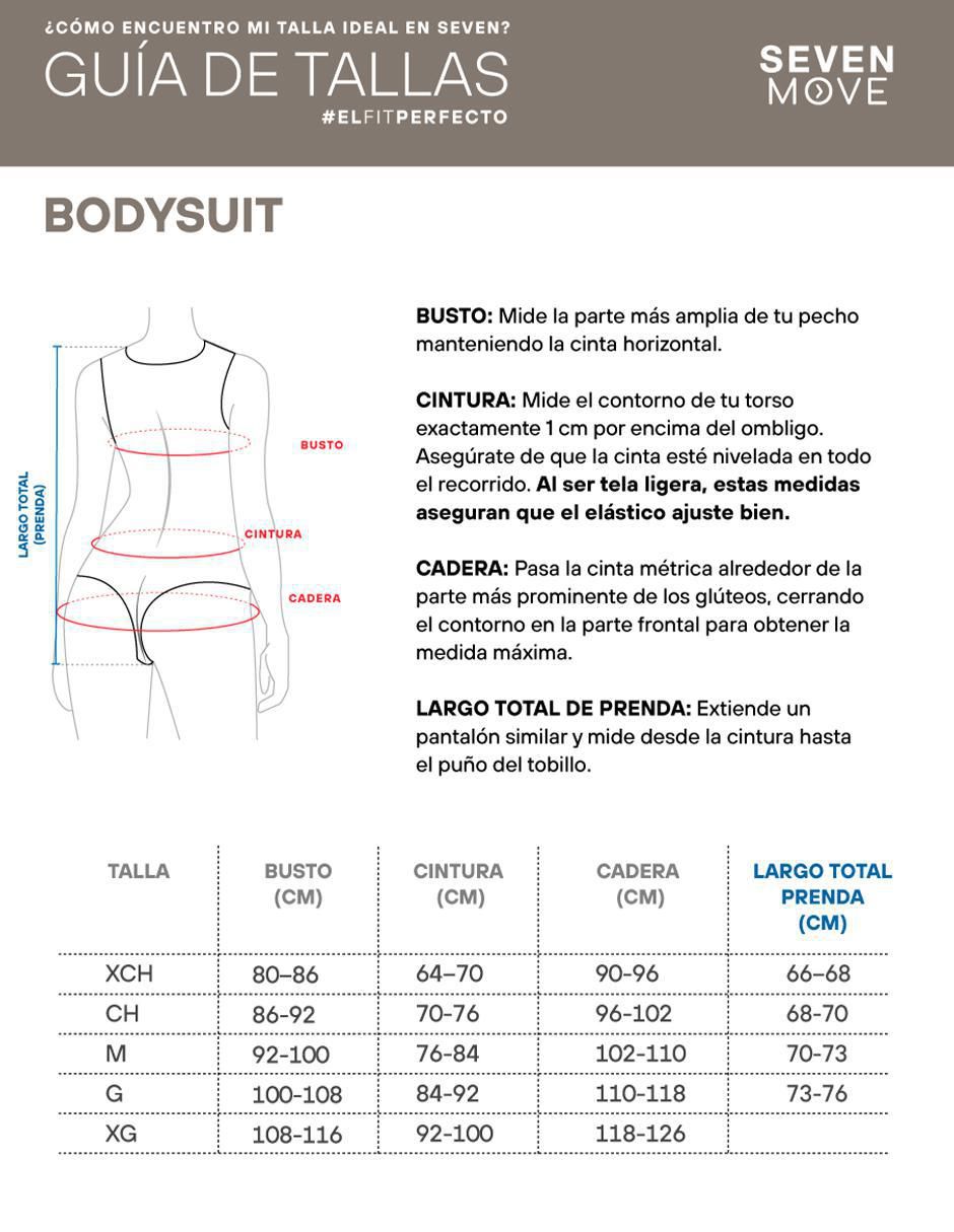Body cuello redondo para mujer 6