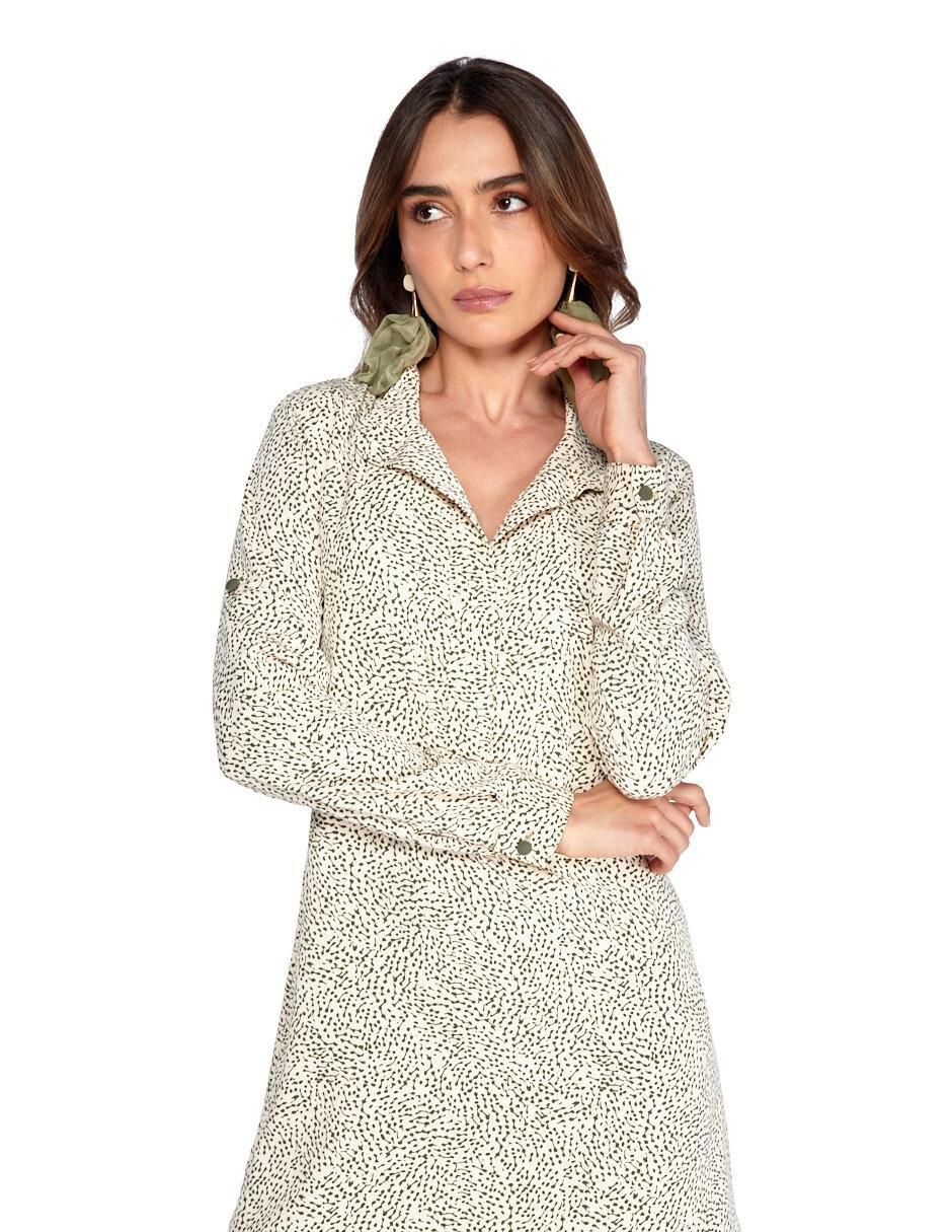 Vestido arriba de la rodilla casual para mujer 2