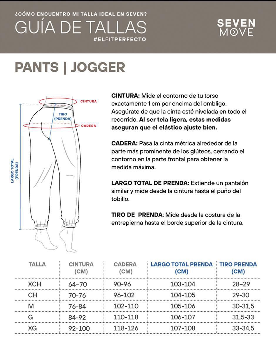 Pants regular con jareta para mujer 17