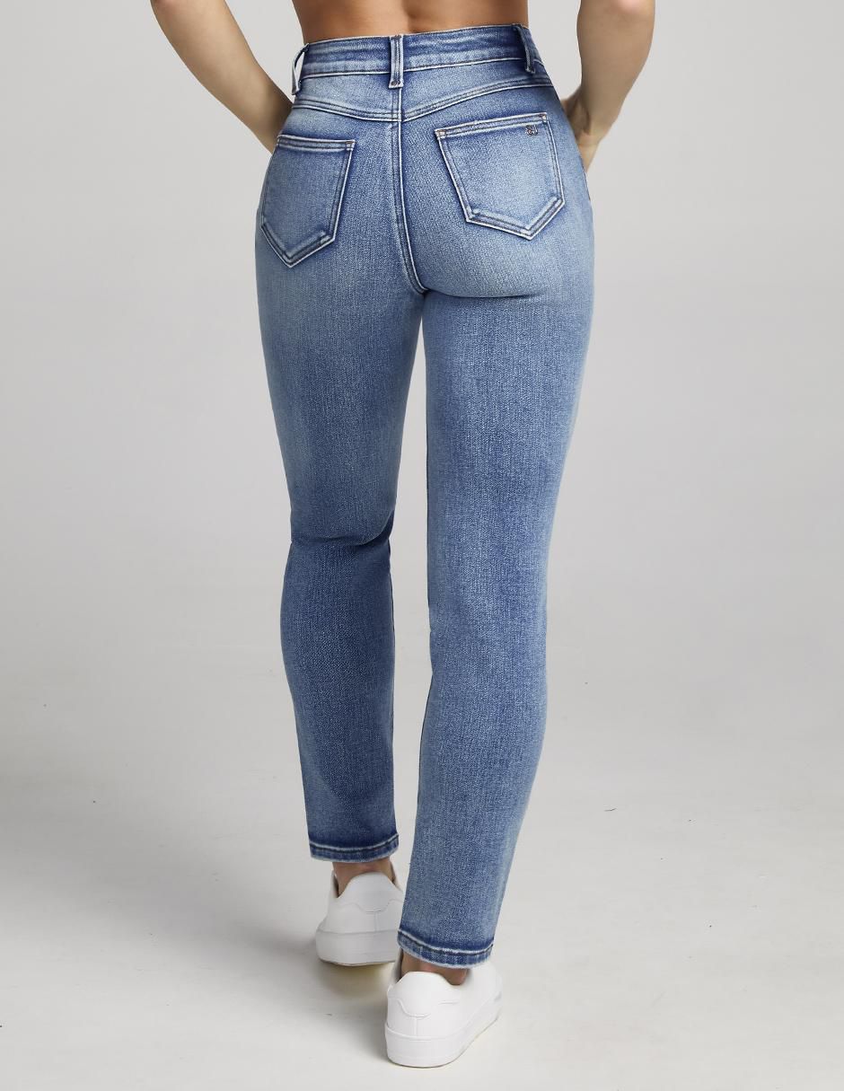 Jeans skinny cintura alta Sexy Siluette para mujer 2