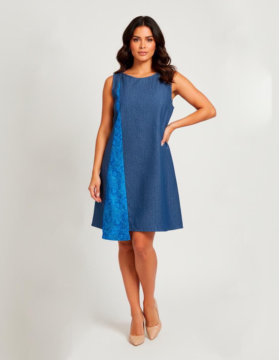 Vestido arriba de la rodilla casual para mujer
