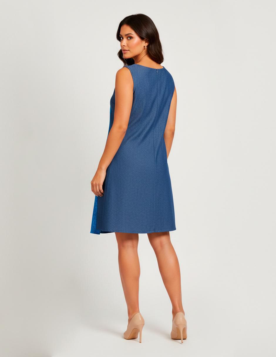 Vestido arriba de la rodilla casual para mujer 2