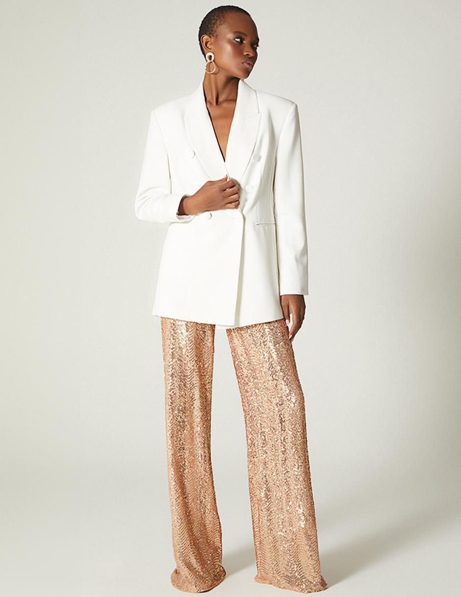 Pantalón relaxed palazzo para mujer 3