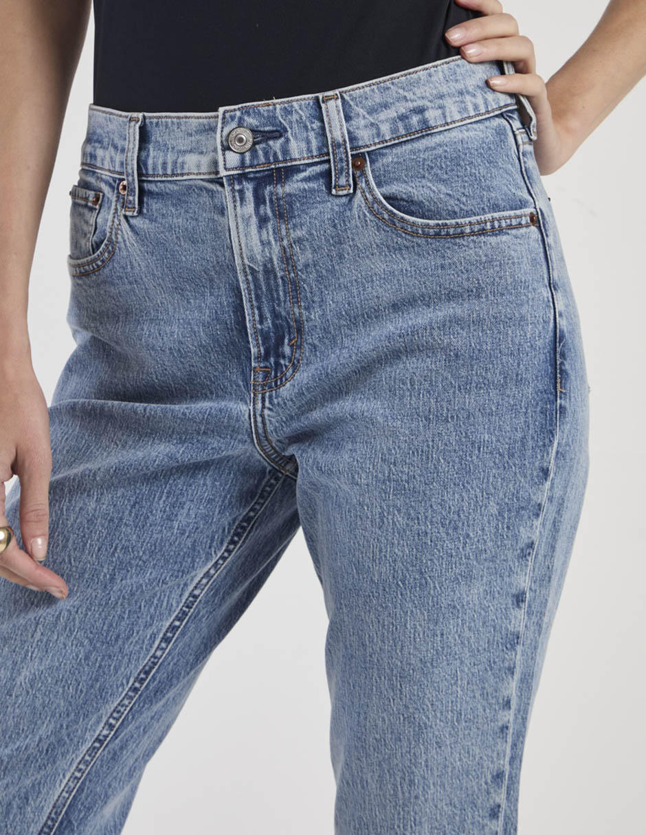 Jeans skinny cintura alta para mujer 4