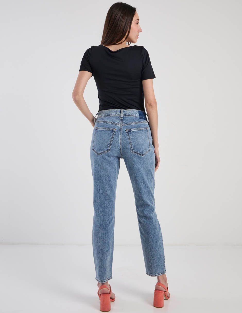 Jeans skinny cintura alta para mujer 6