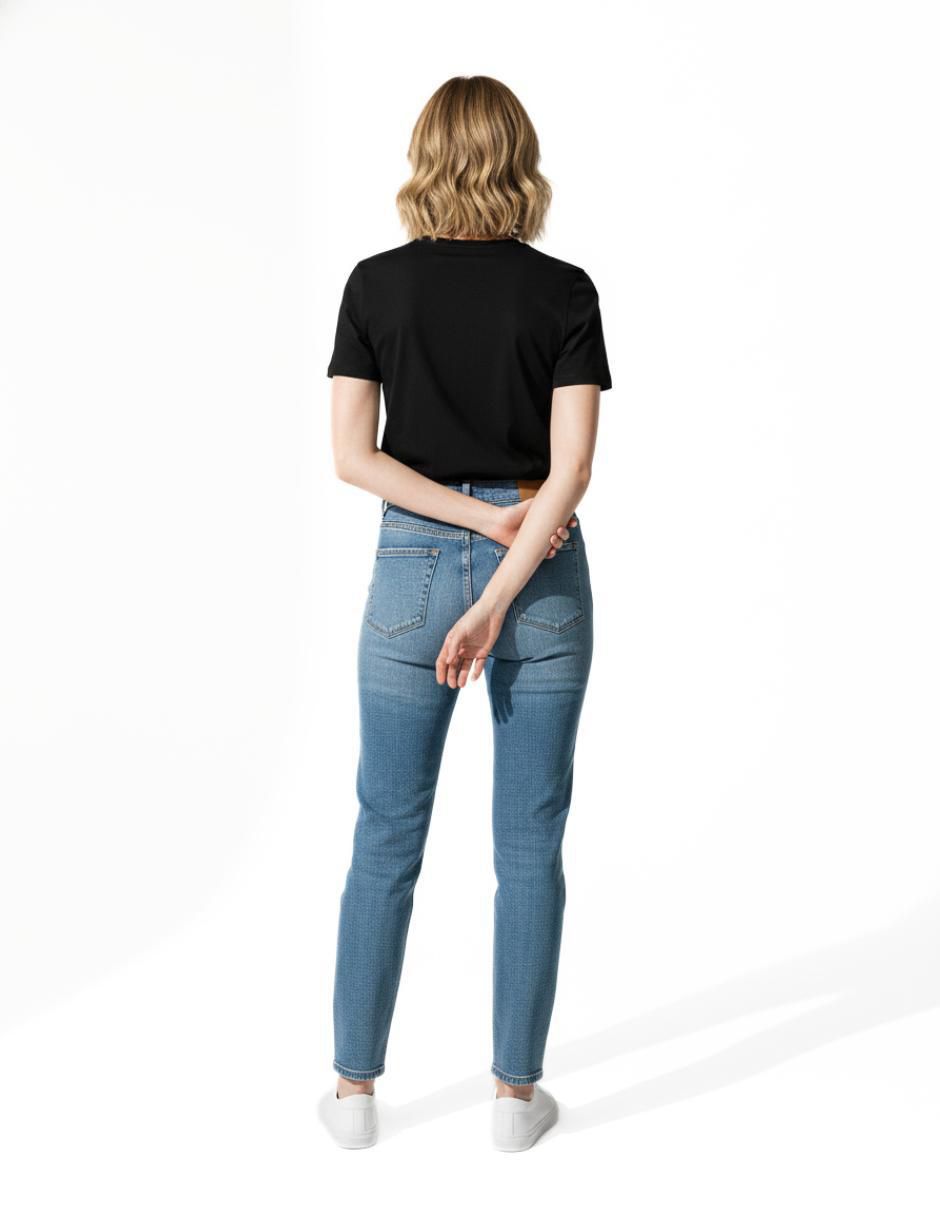 Set playera manga corta cuello redondo para mujer 9