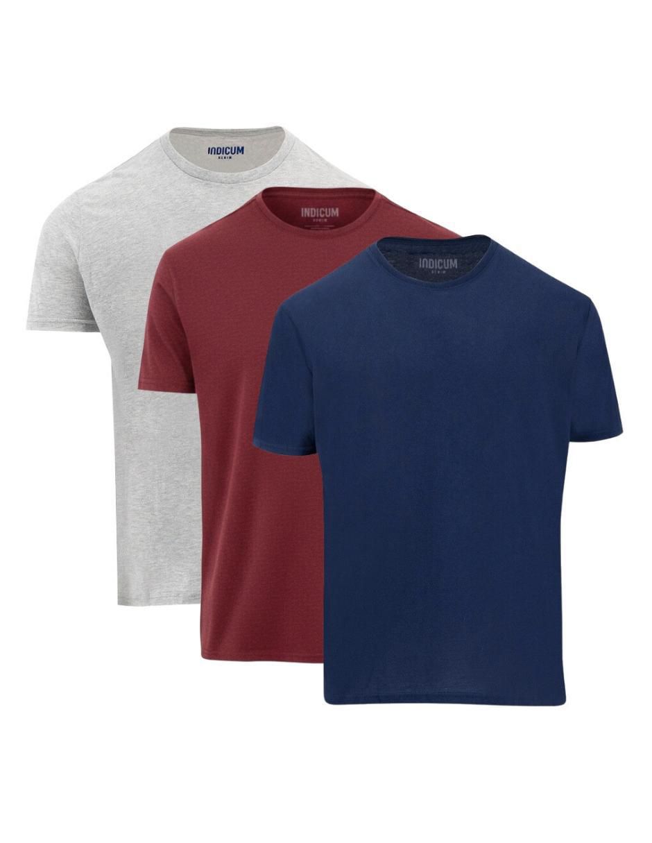 Set playera manga corta cuello redondo para mujer