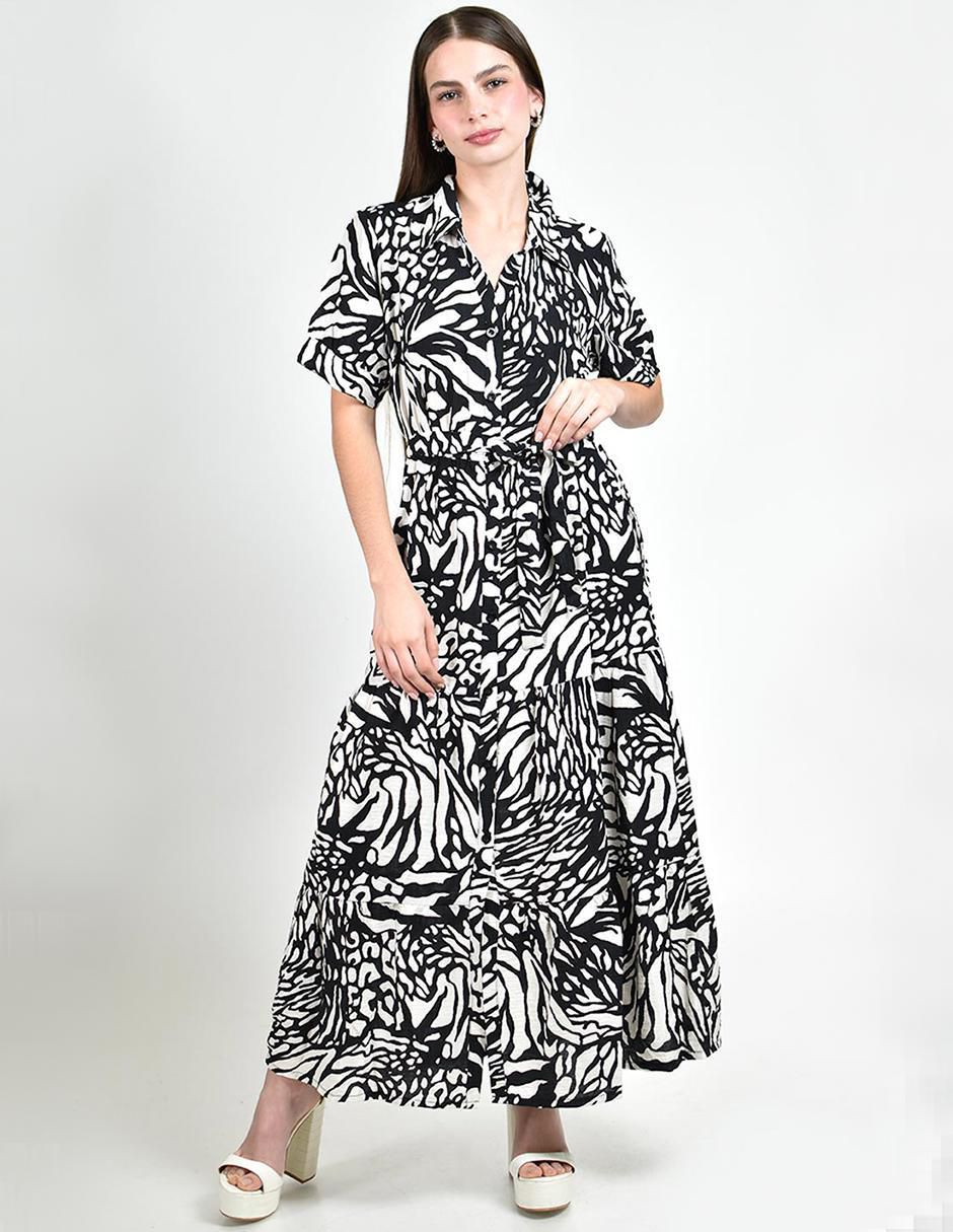 Vestido largo casual para mujer
