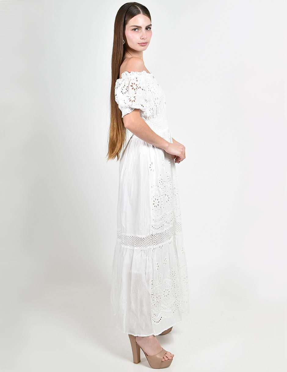 Vestido largo casual para mujer 2