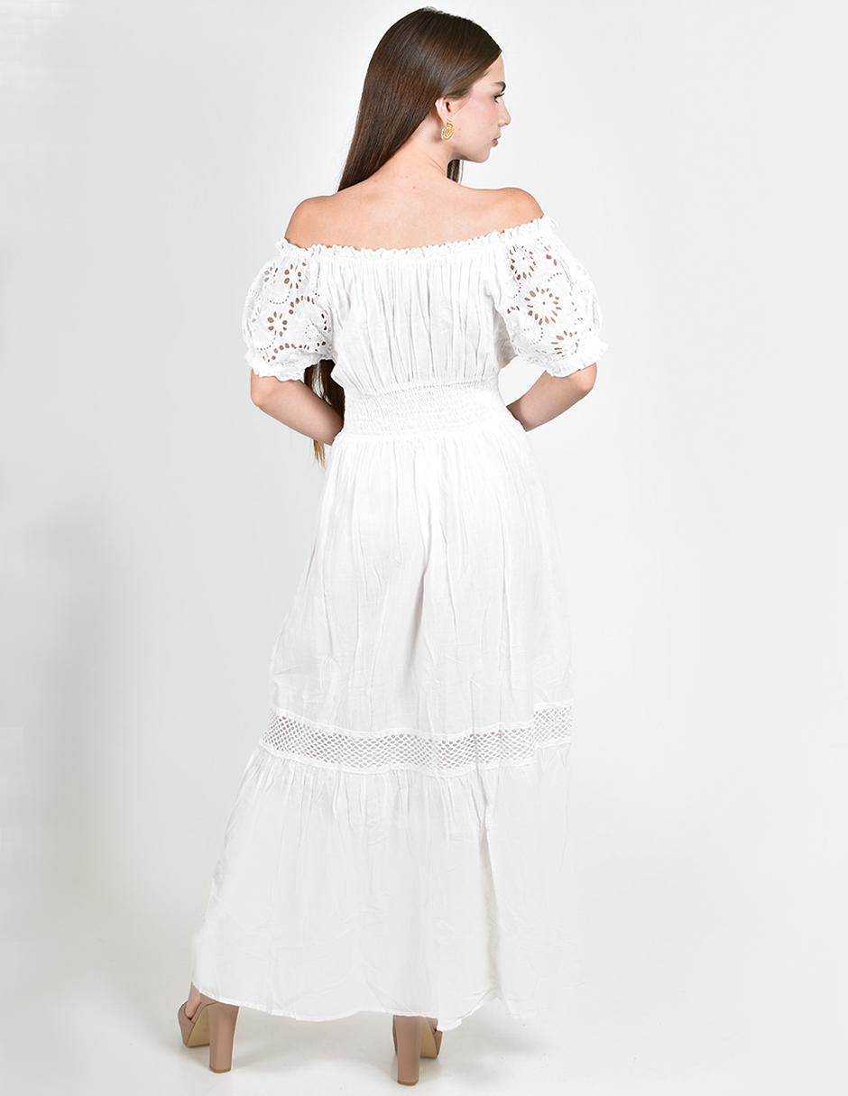 Vestido largo casual para mujer 3