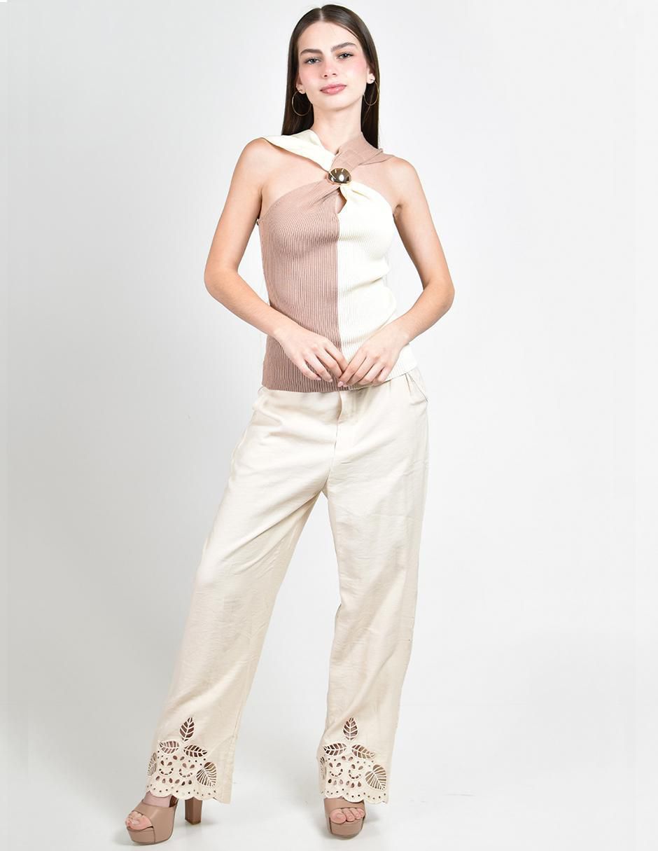 Blusa sin manga para mujer 5