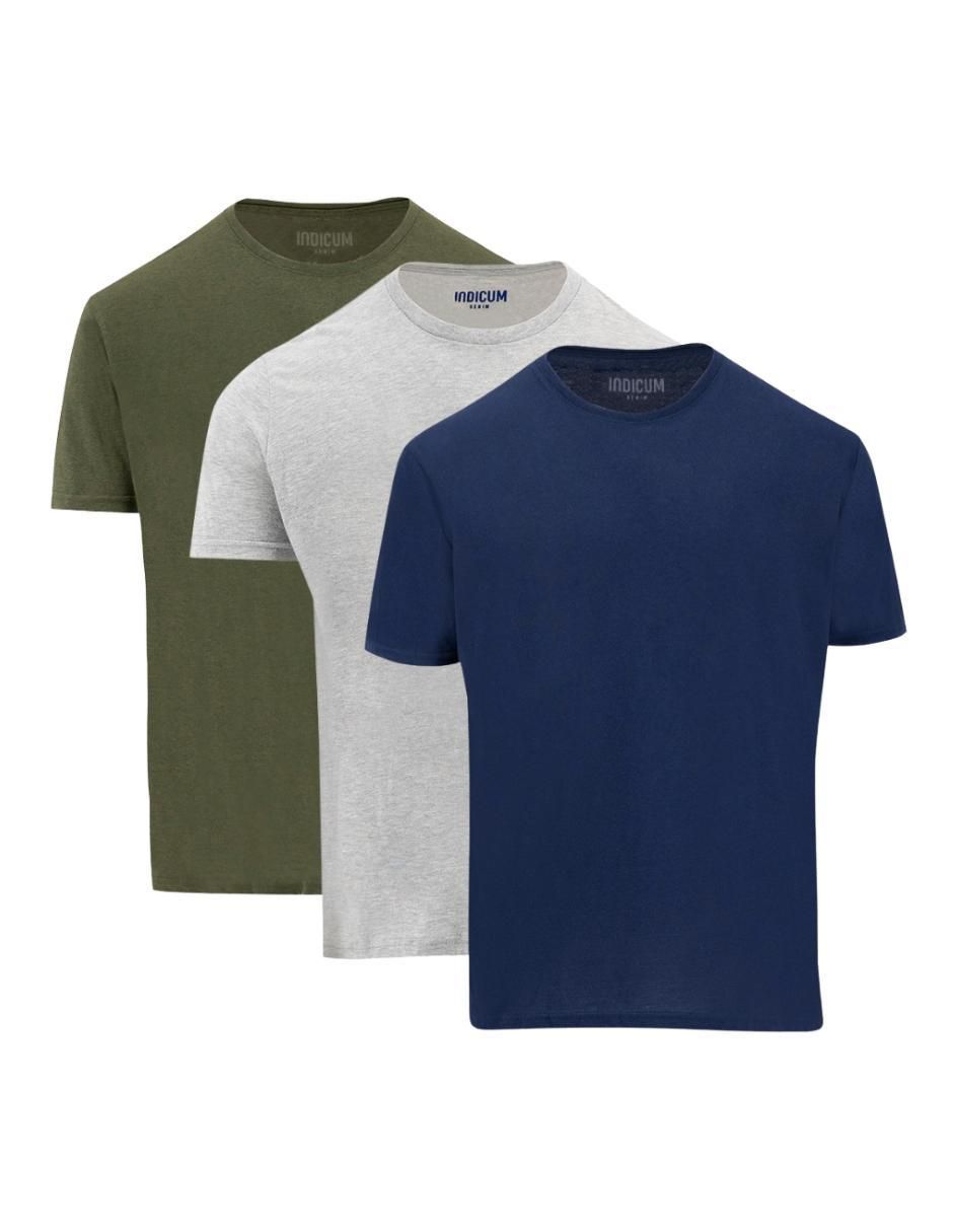 Set playera manga corta cuello redondo para mujer
