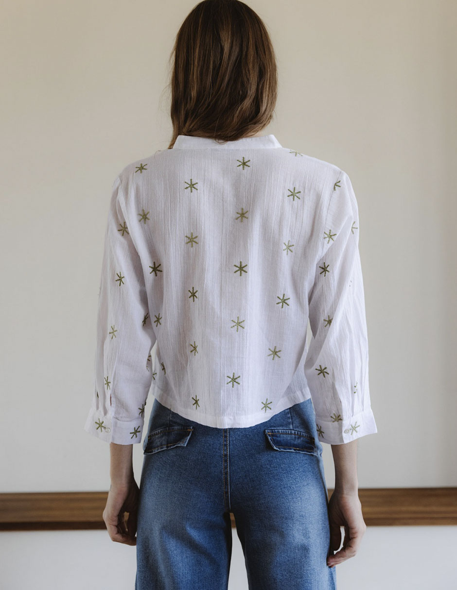 Blusa manga 3/4 para mujer 2
