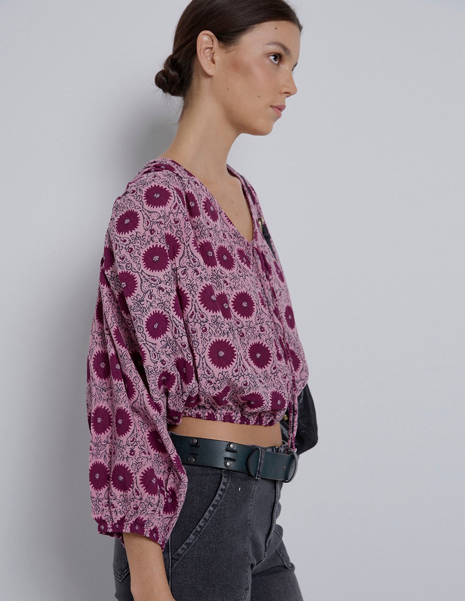 Blusa manga 3/4 para mujer 3