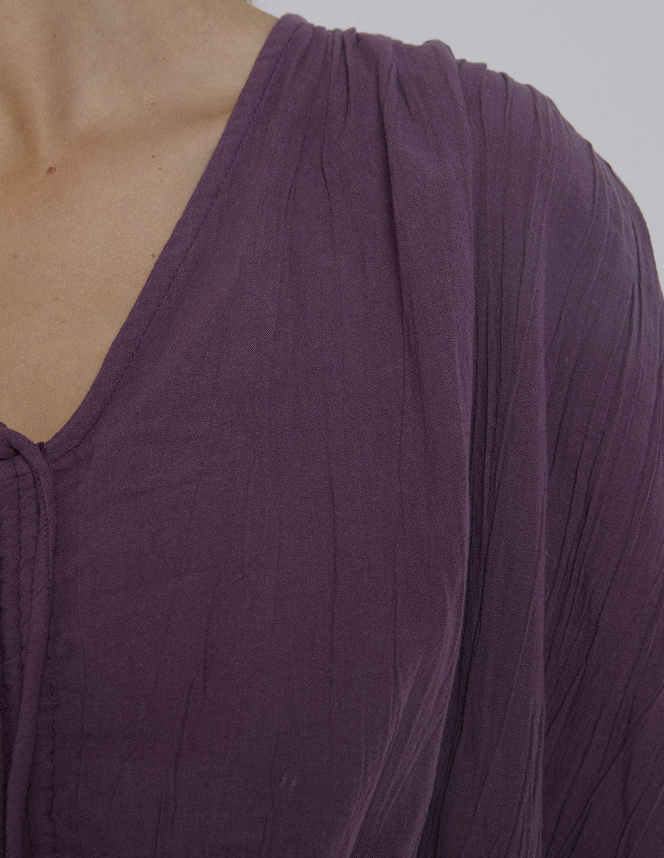 Blusa manga larga para mujer 6