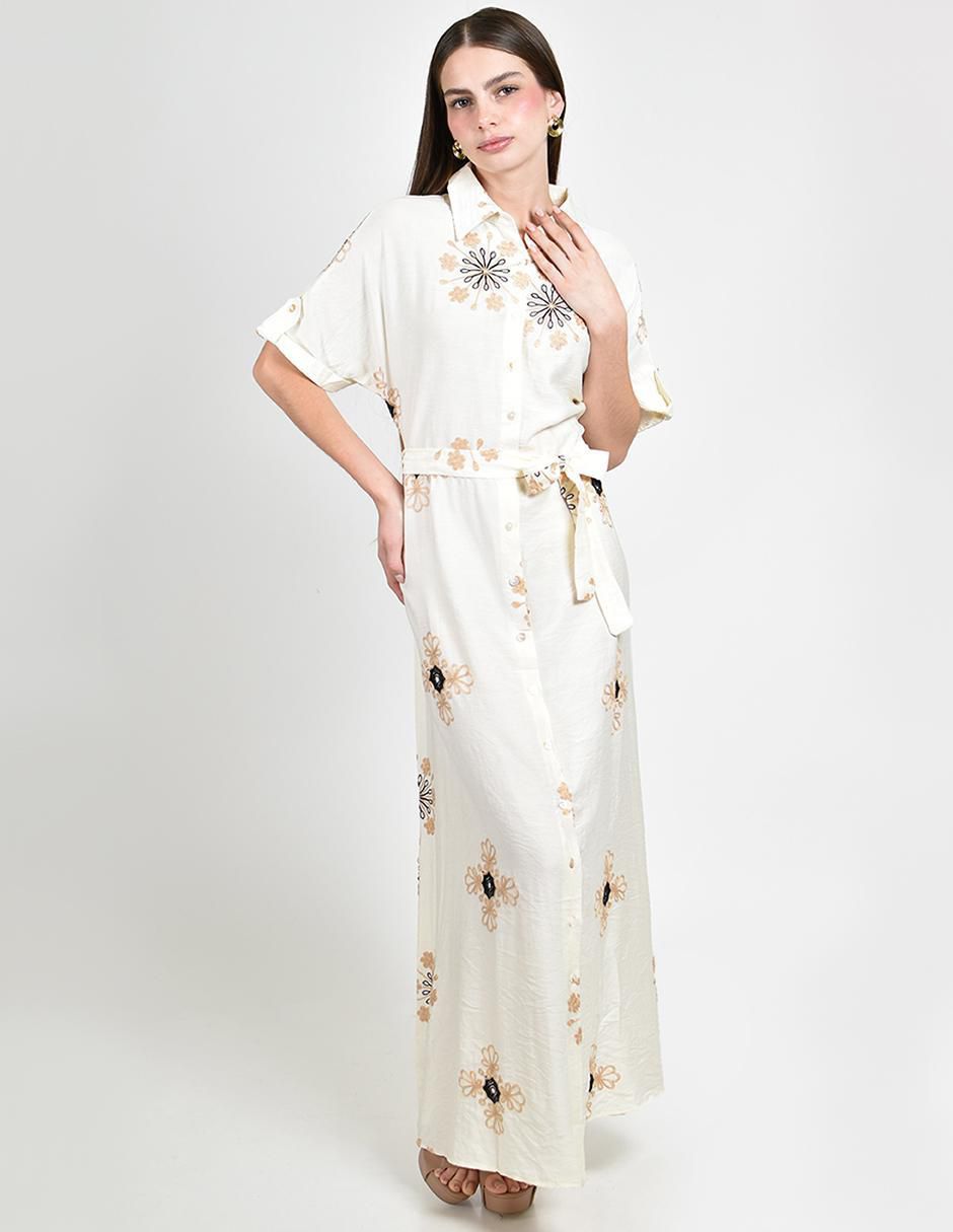 Vestido largo casual para mujer 5
