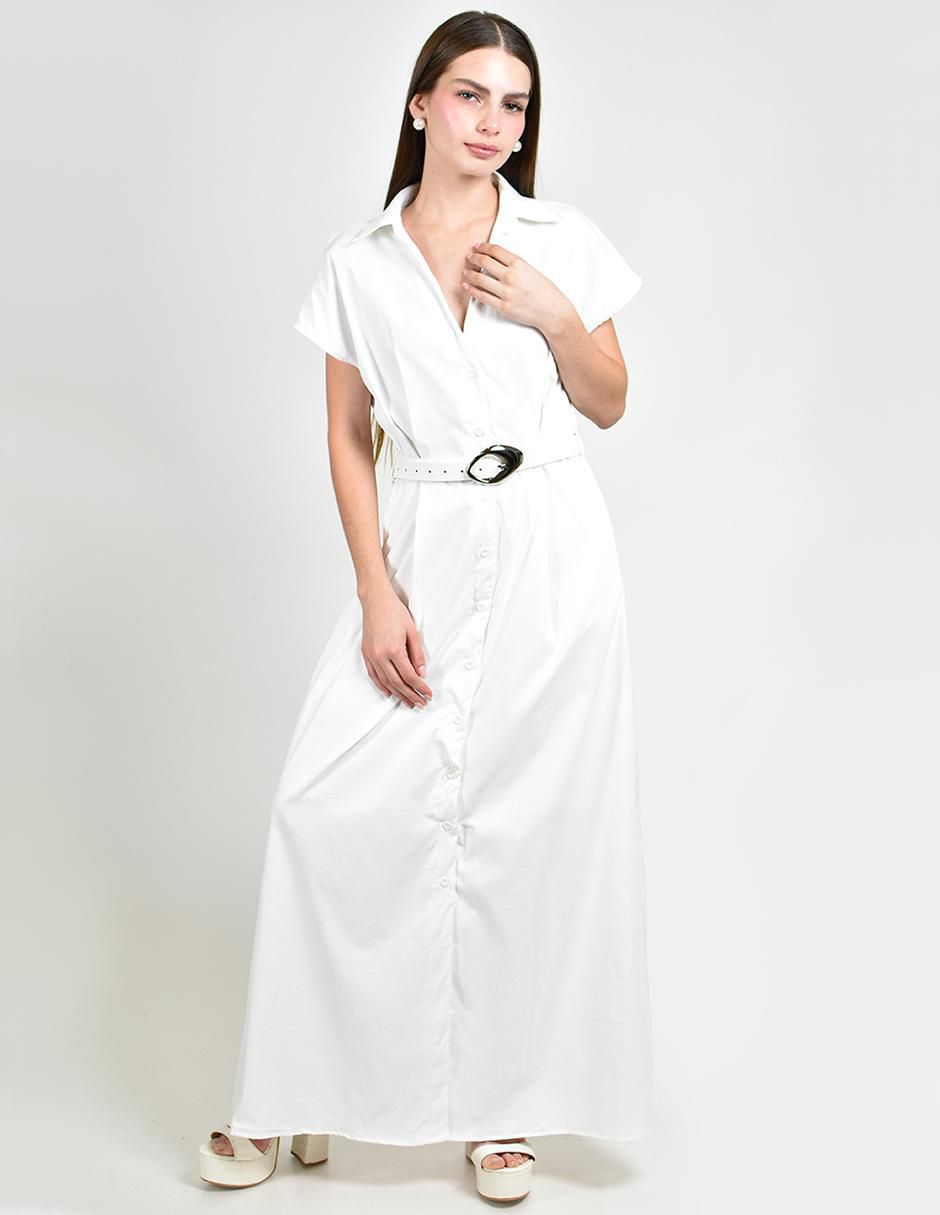 Vestido largo casual para mujer 5