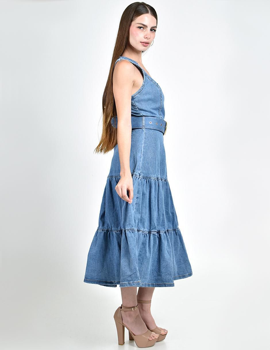 Vestido midi casual para mujer 2
