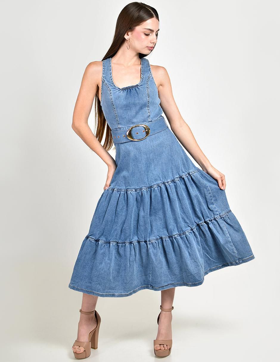 Vestido midi casual para mujer 6