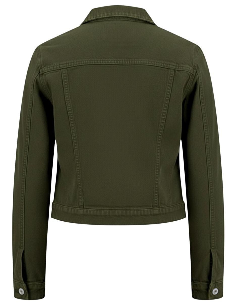 Chamarra denim de mezclilla para mujer" 3