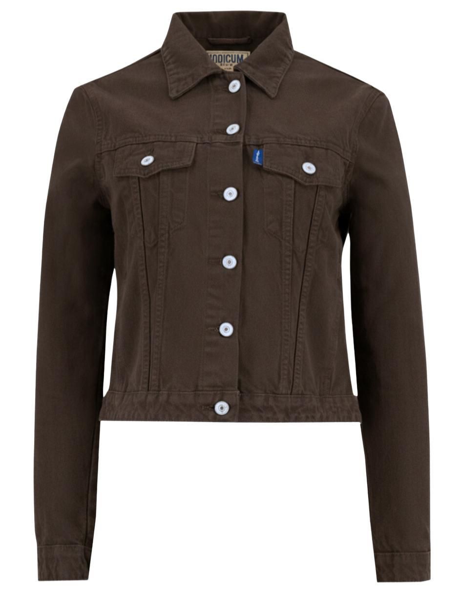 Chamarra denim de mezclilla para mujer 5