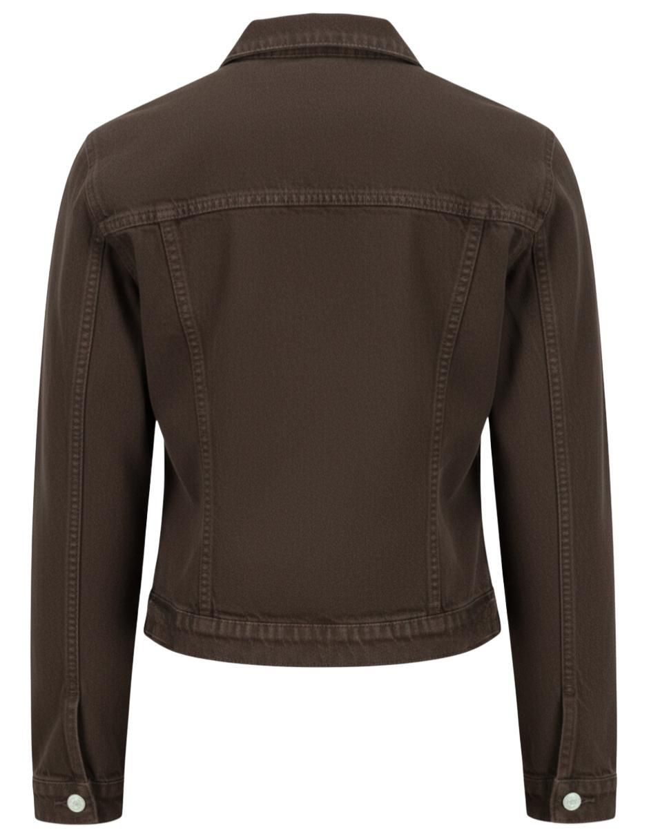 Chamarra denim de mezclilla para mujer 6