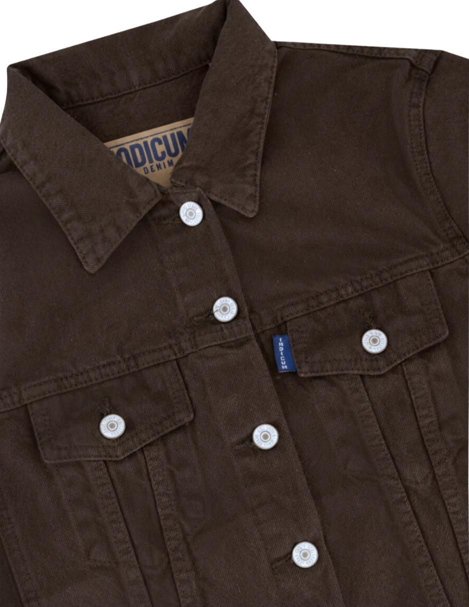 Chamarra denim de mezclilla para mujer 7
