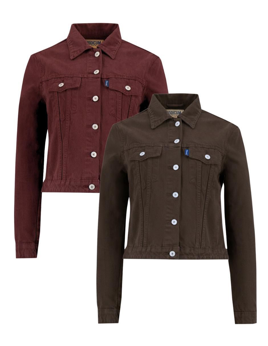 Set chamarra denim de mezclilla para mujer