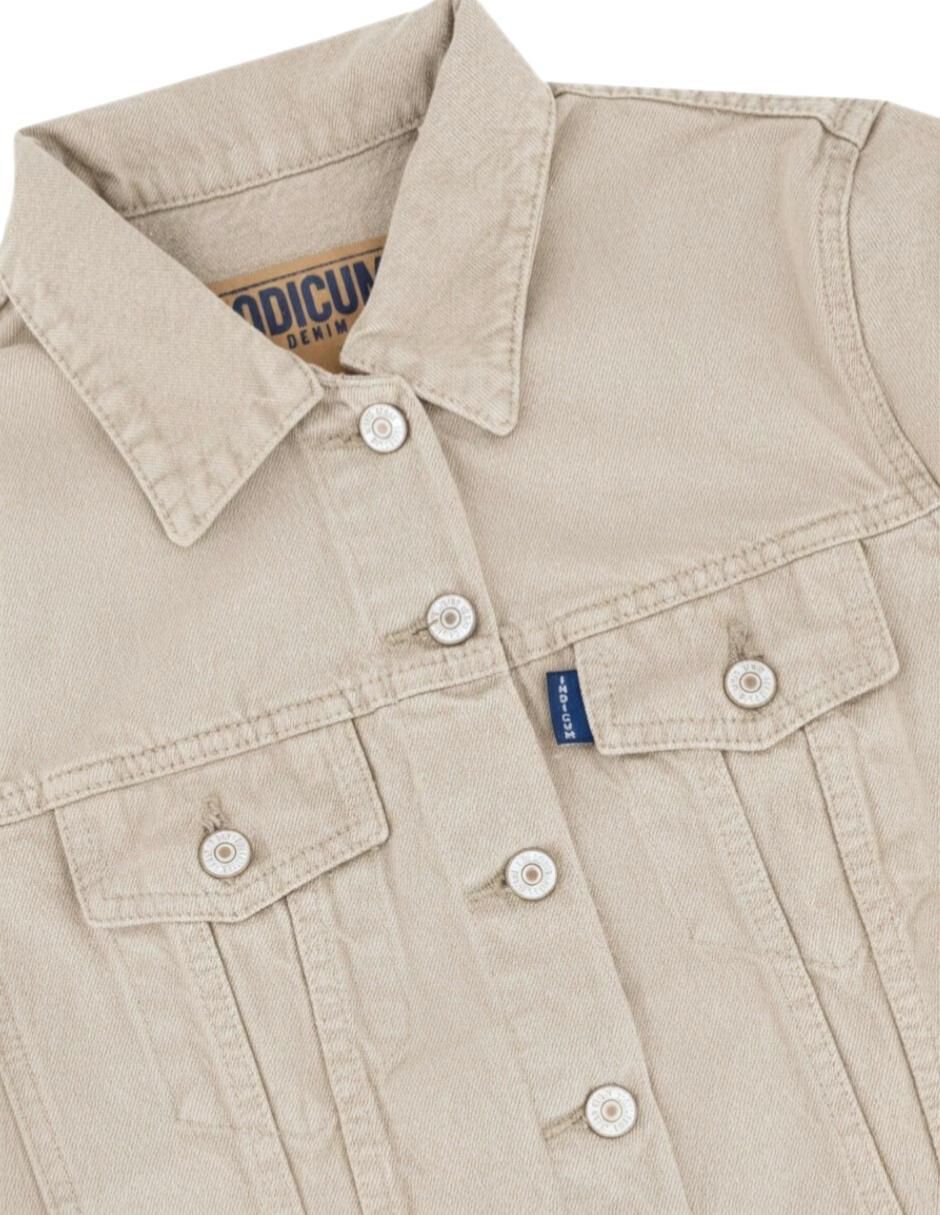 Set chamarra denim de mezclilla para mujer 4