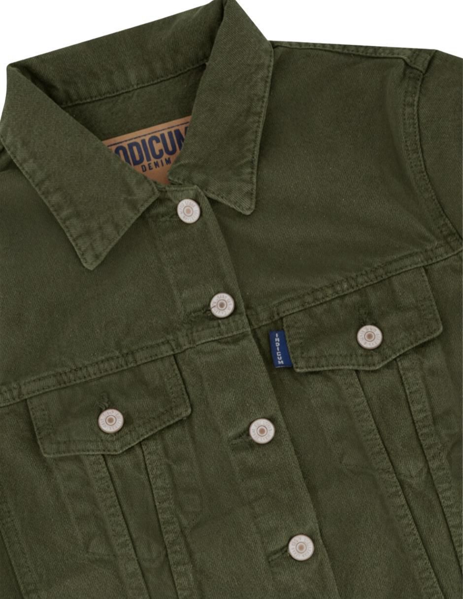 Set chamarra denim de mezclilla para mujer 8