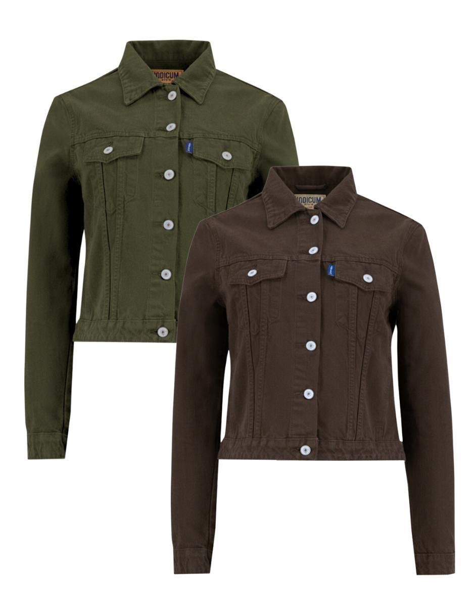 Set chamarra denim de mezclilla para mujer