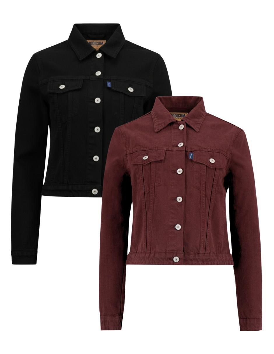 Set chamarra denim de mezclilla para mujer