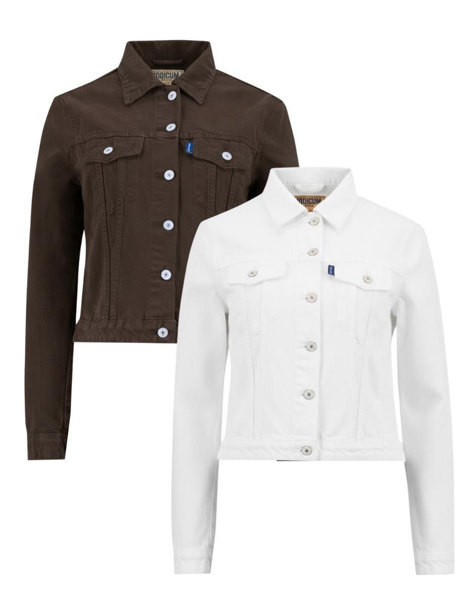 Set chamarra denim de mezclilla para mujer