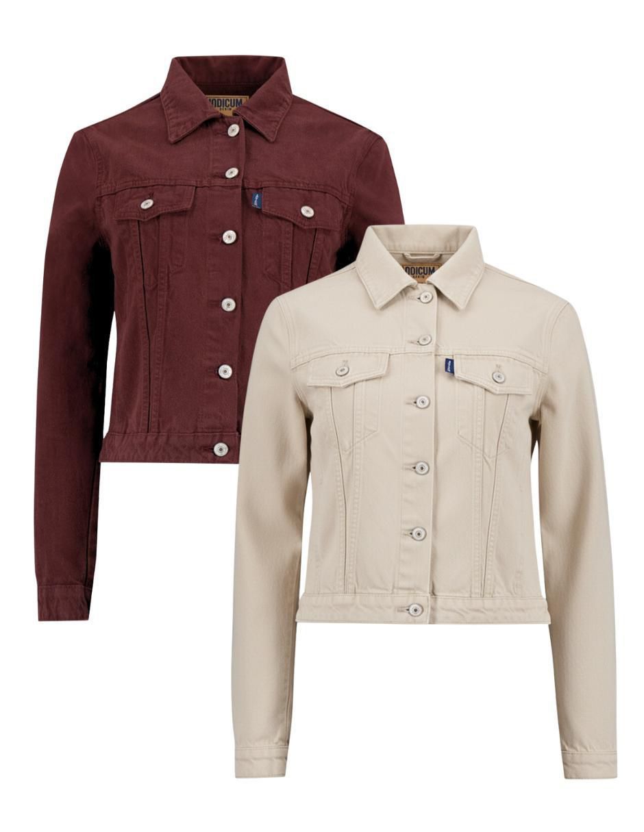 Set chamarra denim de mezclilla para mujer