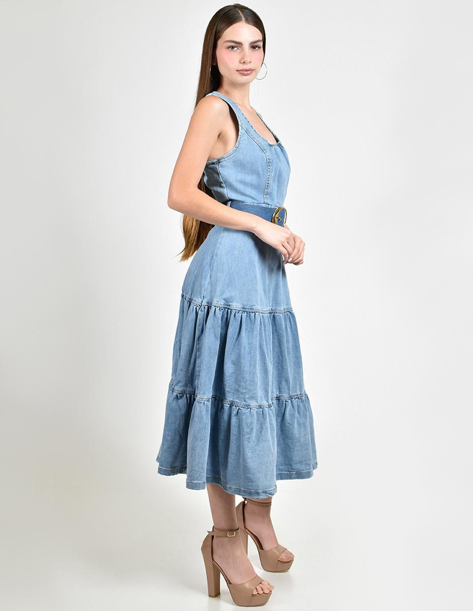 Vestido midi casual para mujer 2