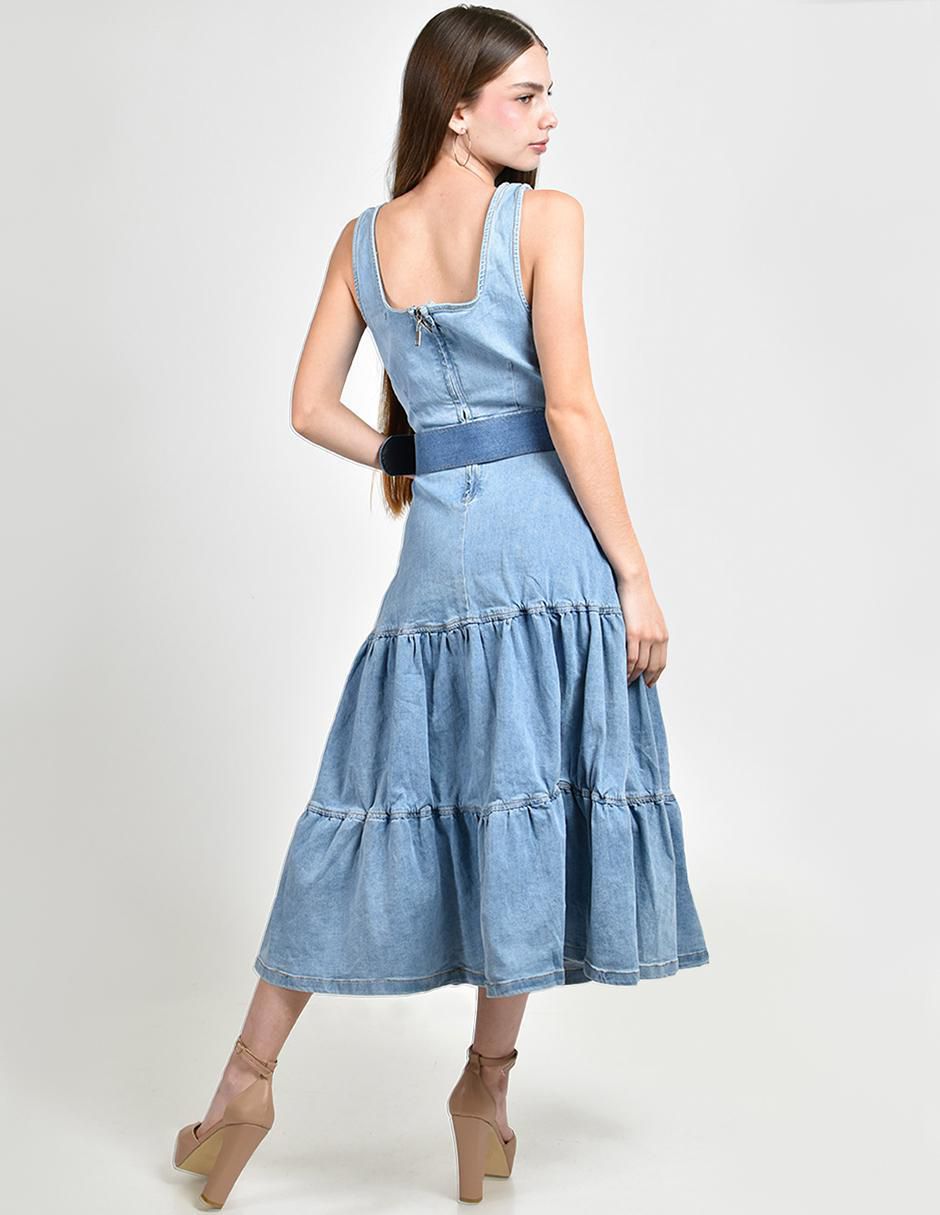 Vestido midi casual para mujer 3