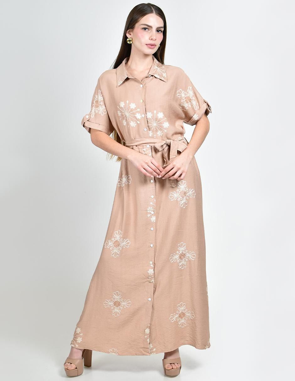 Vestido largo casual para mujer