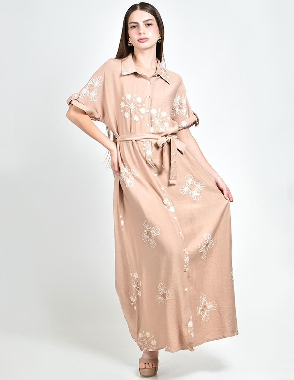 Vestido largo casual para mujer 5