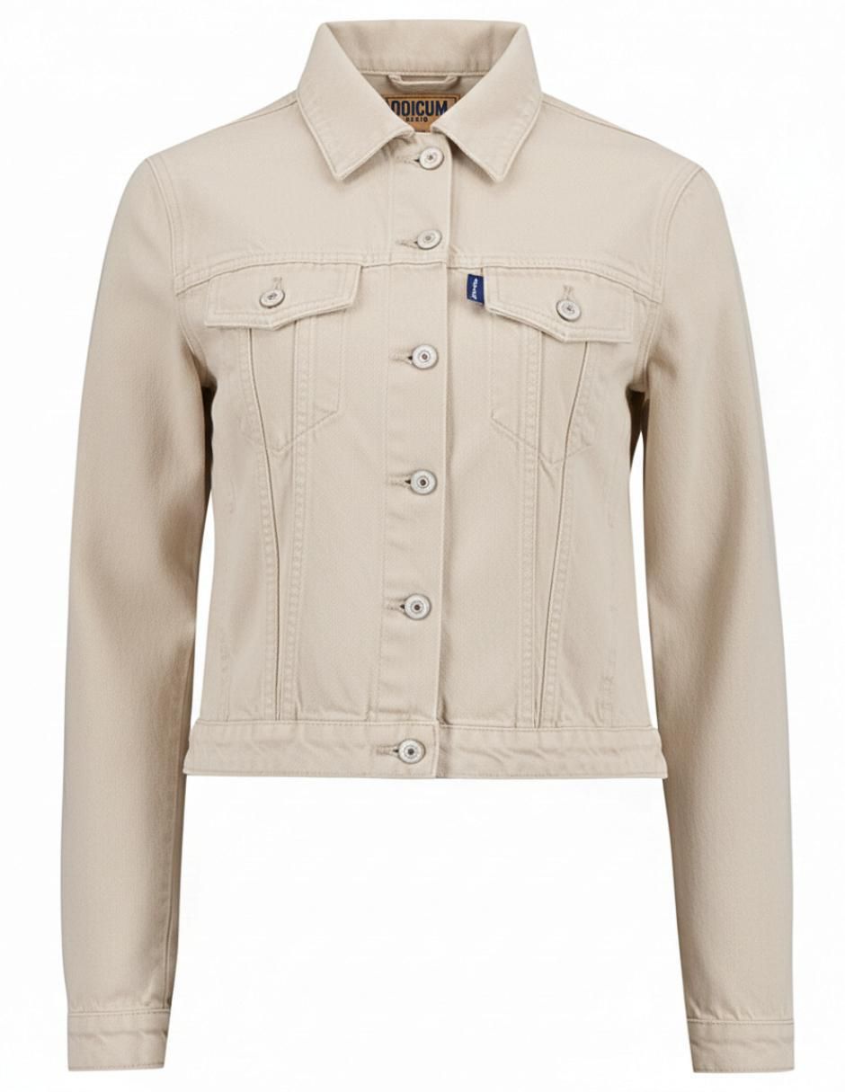 Chamarra denim de mezclilla para mujer 3