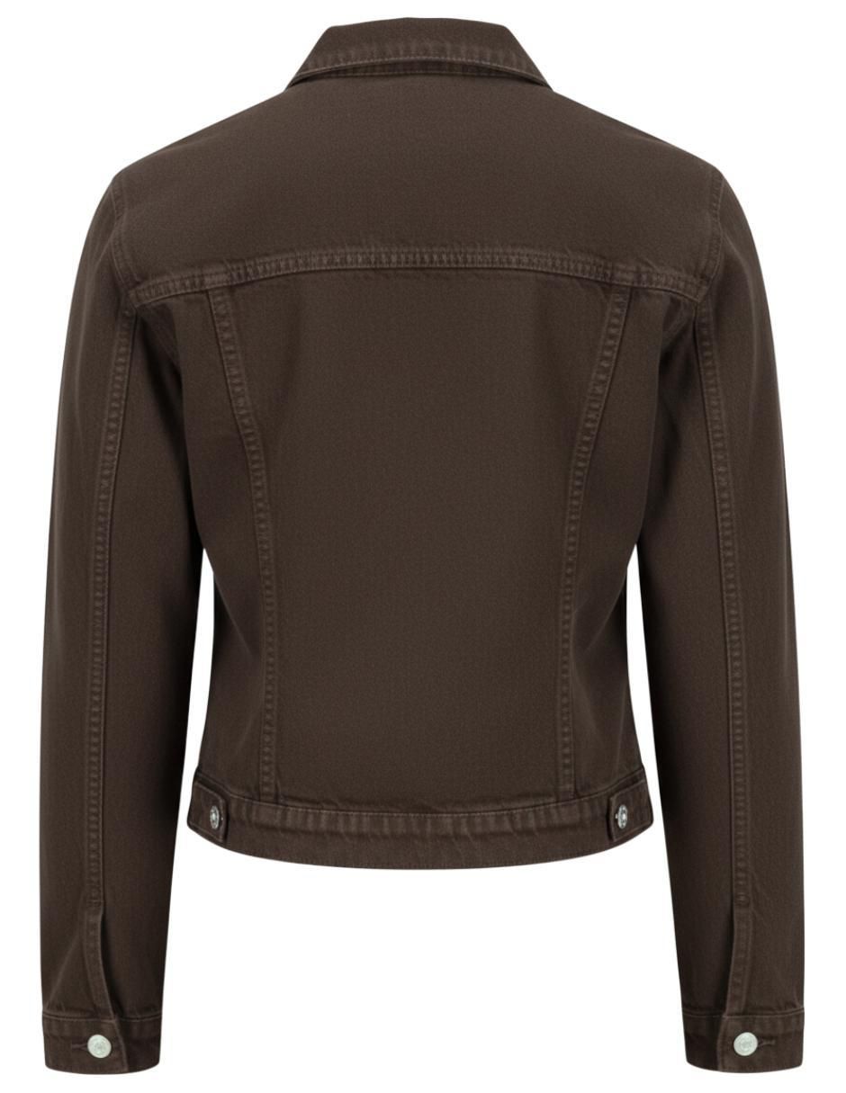 Chamarra denim de mezclilla para mujer 4