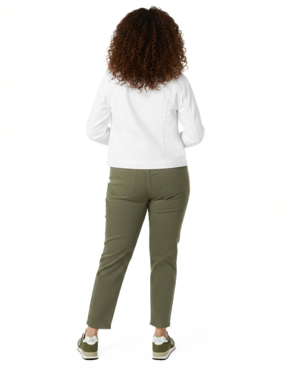 Chamarra denim de mezclilla para mujer 4