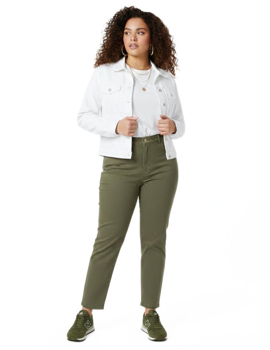 Chamarra denim de mezclilla para mujer 5