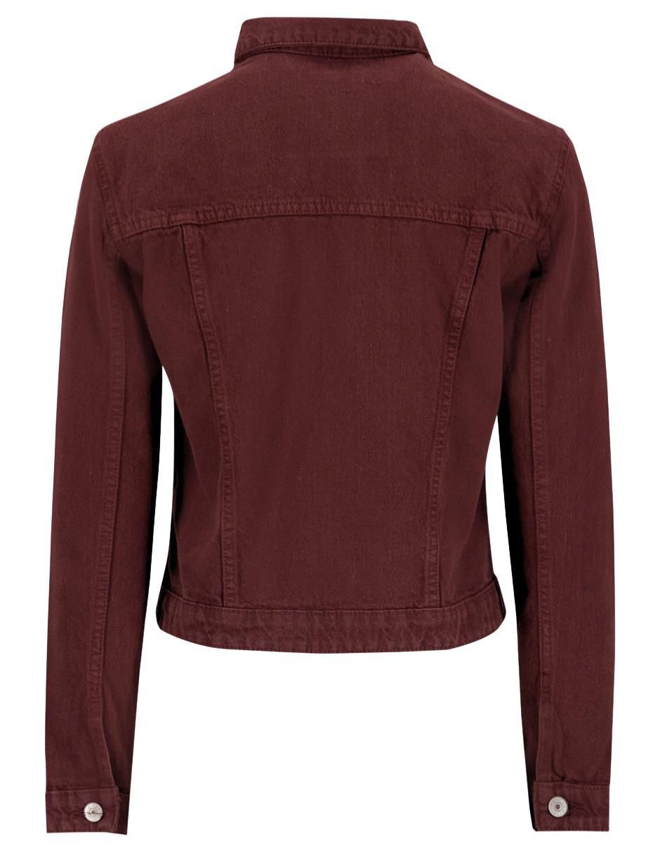 Chamarra denim de mezclilla para mujer 2