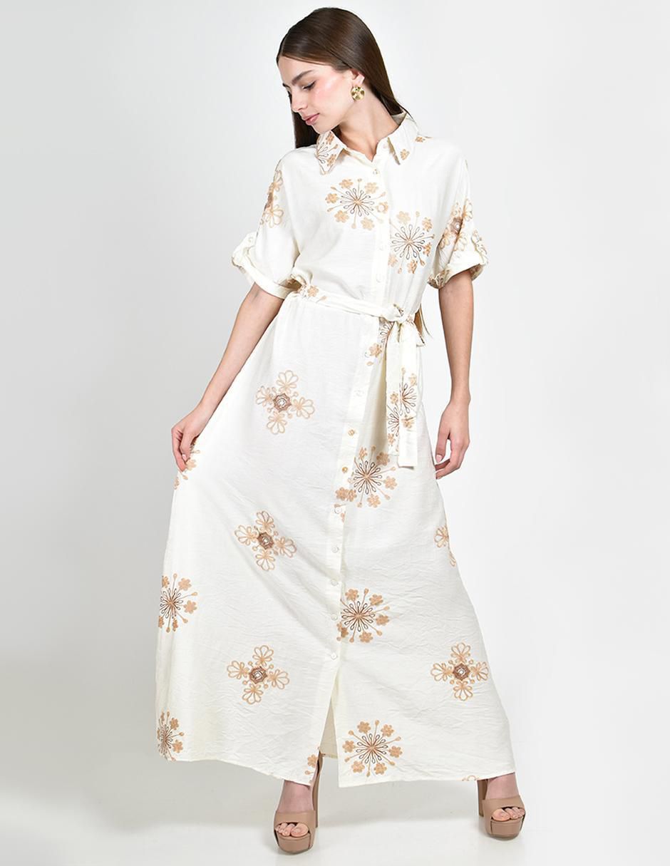 Vestido largo casual para mujer
