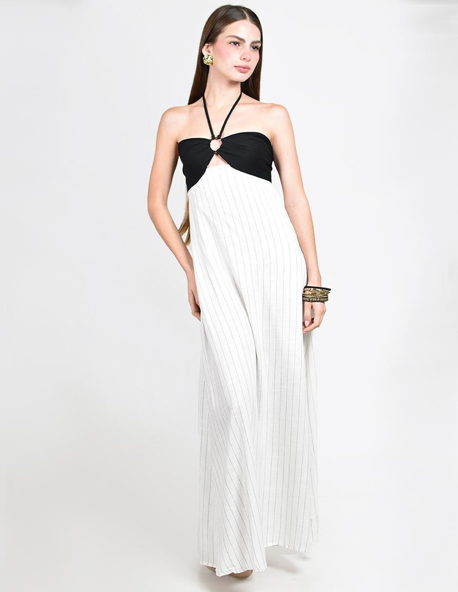 Vestido largo casual para mujer
